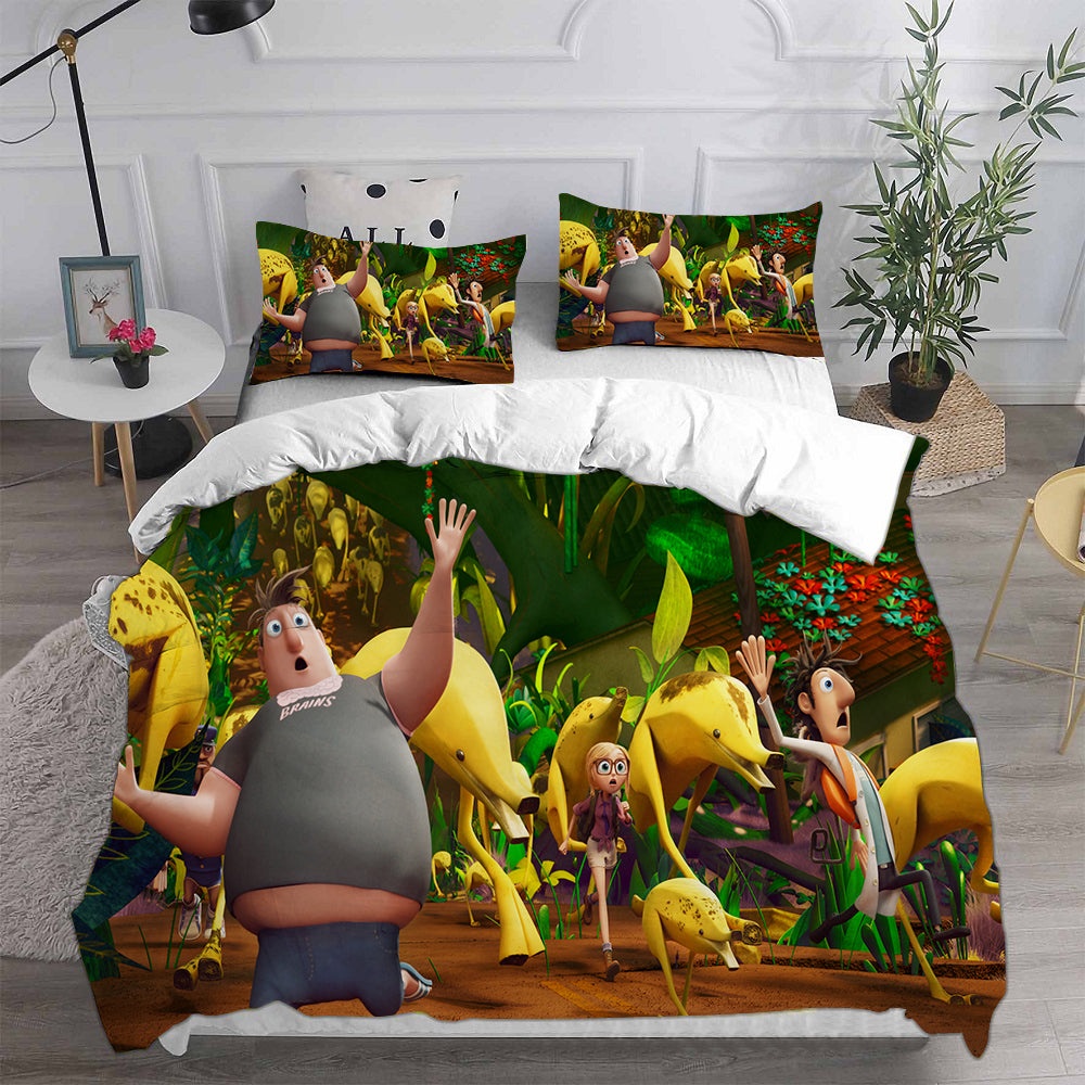 Cloudy with a Chance of Meatballs Bedding Sets Gifts For Family Members On Christmas, Black Friday
