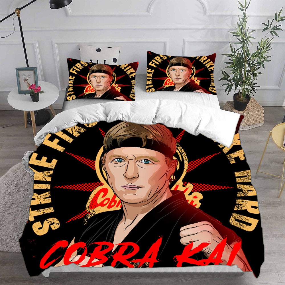 Cobra Kai Bedding Sets Gift For Wife, Husband, Besties