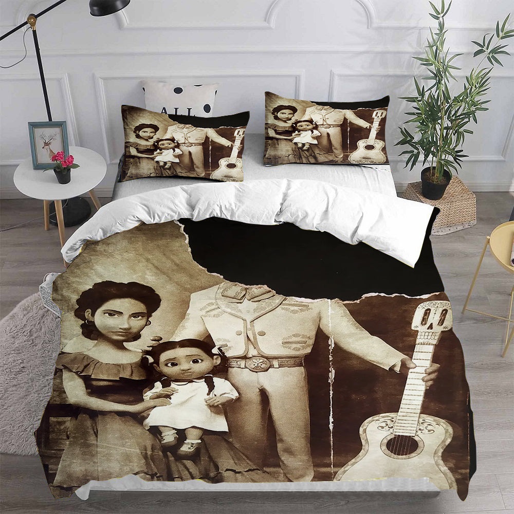 Coco Bedding Sets Duvet Cover, Flatsheet, Pillowcases Perfect Gift For Fans
