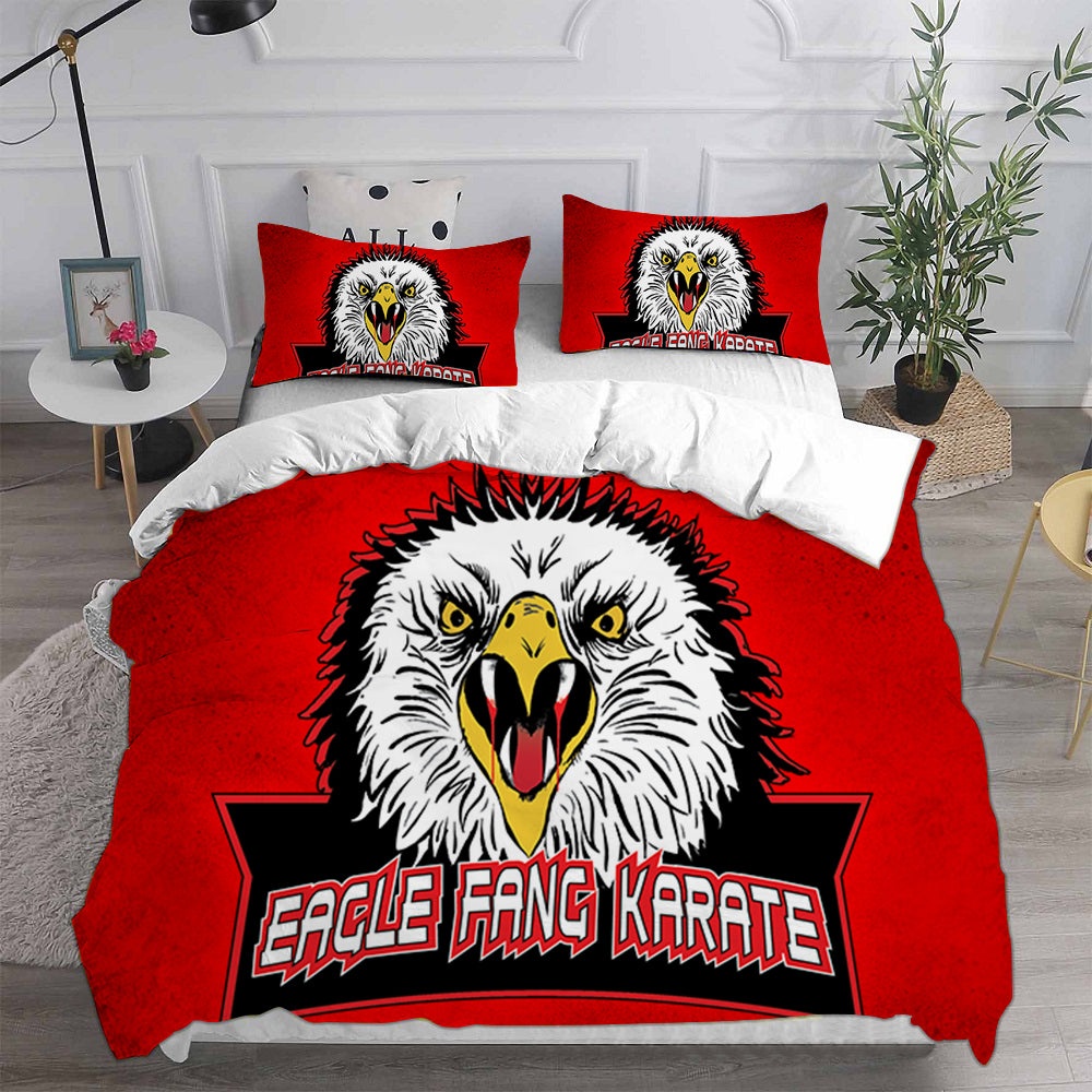Cobra Kai Bedding Sets Gift For Fathers Day, Halloween, Christmas