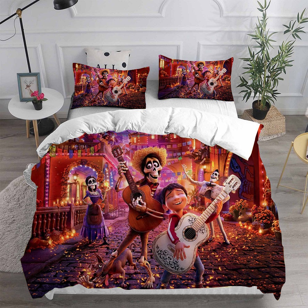 Coco Bedding Sets Duvet Cover, Flatsheet, Pillowcase For Your Lover