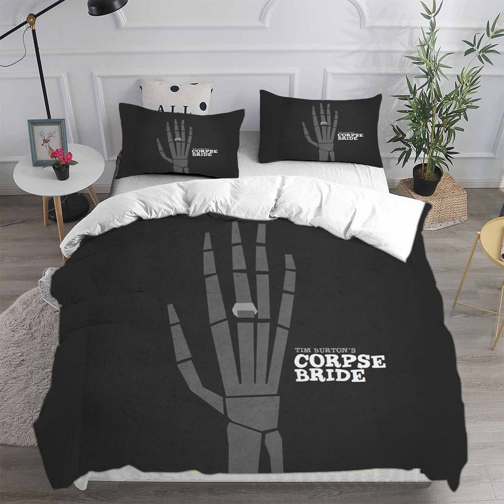 Corpse Bride Bedding Sets Duvet Cover, Flatsheet, Pillowcase For Your Lover