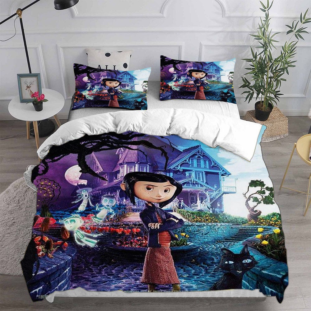 Coraline Bedding Sets Gift For Wife, Husband, Besties