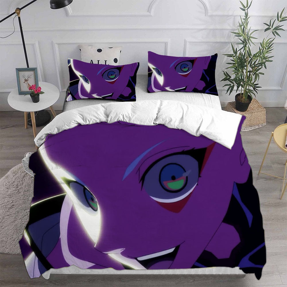 Cyberpunk Edgerunners Bedding Sets Gift For Birthday, Halloween, Christmas, Thanksgiving