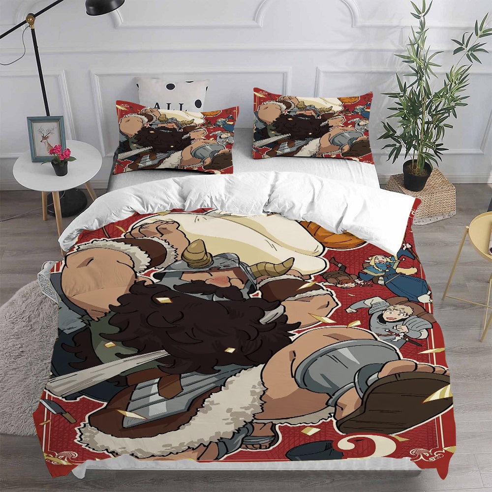 Delicious in Dungeon Bedding Sets Duvet Cover, Flatsheet, Pillowcases Perfect Gift For Fans