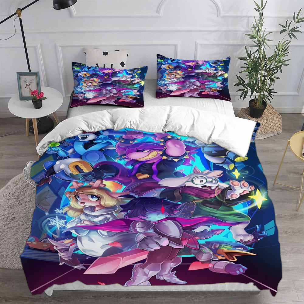 Deltarune Bedding Sets Duvet Cover, Flatsheet, Pillowcase For Your Lover