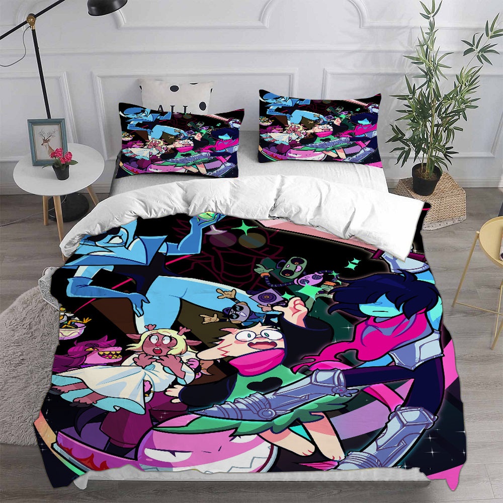 Deltarune Bedding Sets Gift For Birthday, Halloween, Christmas, Thanksgiving