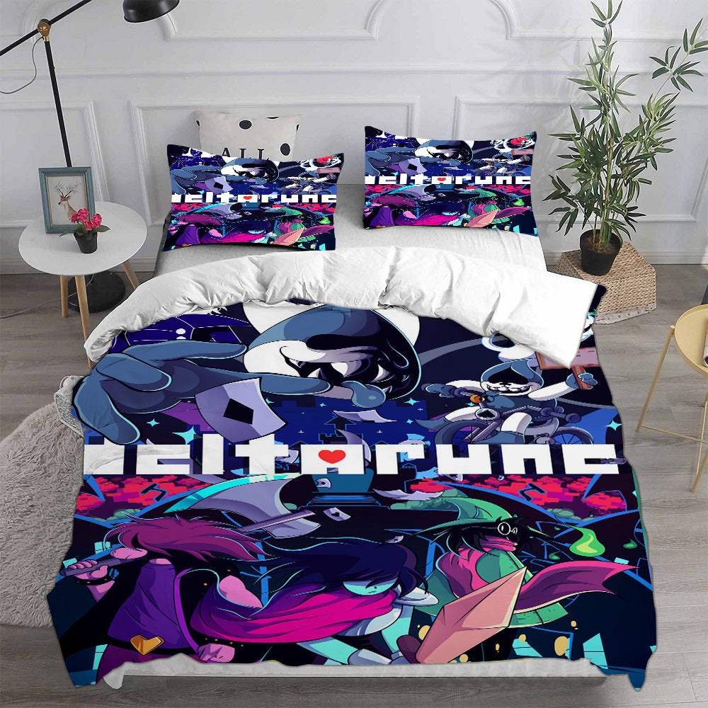 Deltarune Bedding Sets Duvet Cover, Flatsheet, Pillowcases For Every Bedroom