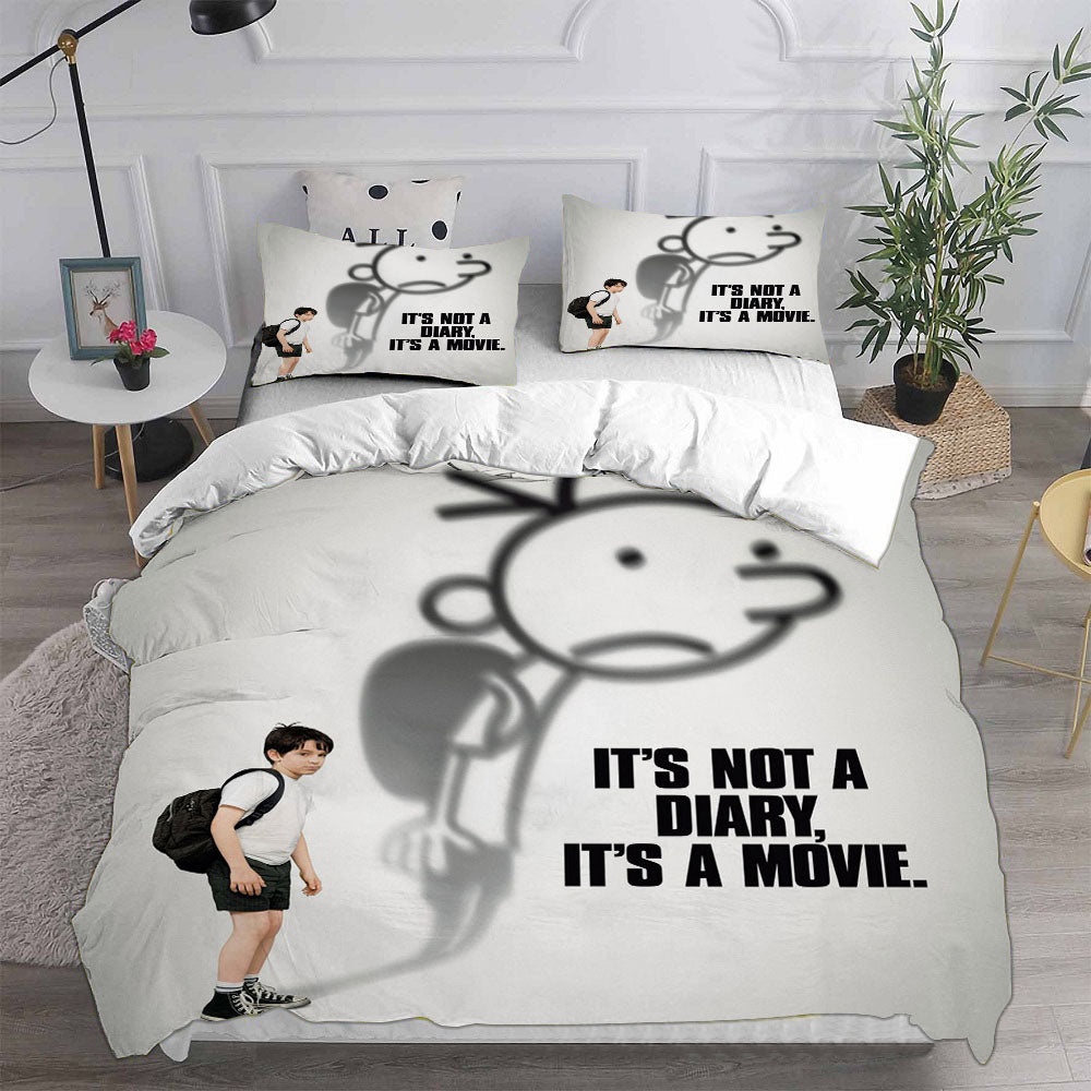 Diary of a Wimpy Kid Bedding Sets Gift For Halloween, Thanksgiving, Christmas