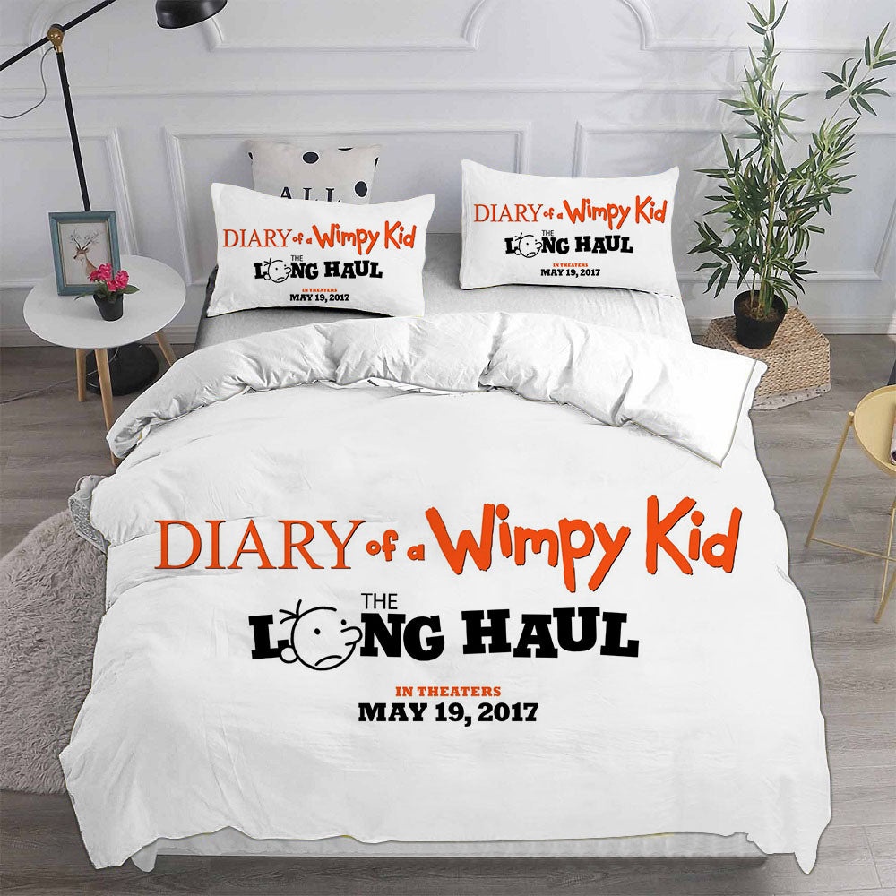 Diary of a Wimpy Kid Decorative Bedding Sets For Fan, Halloween, Christmas, Thanksgiving