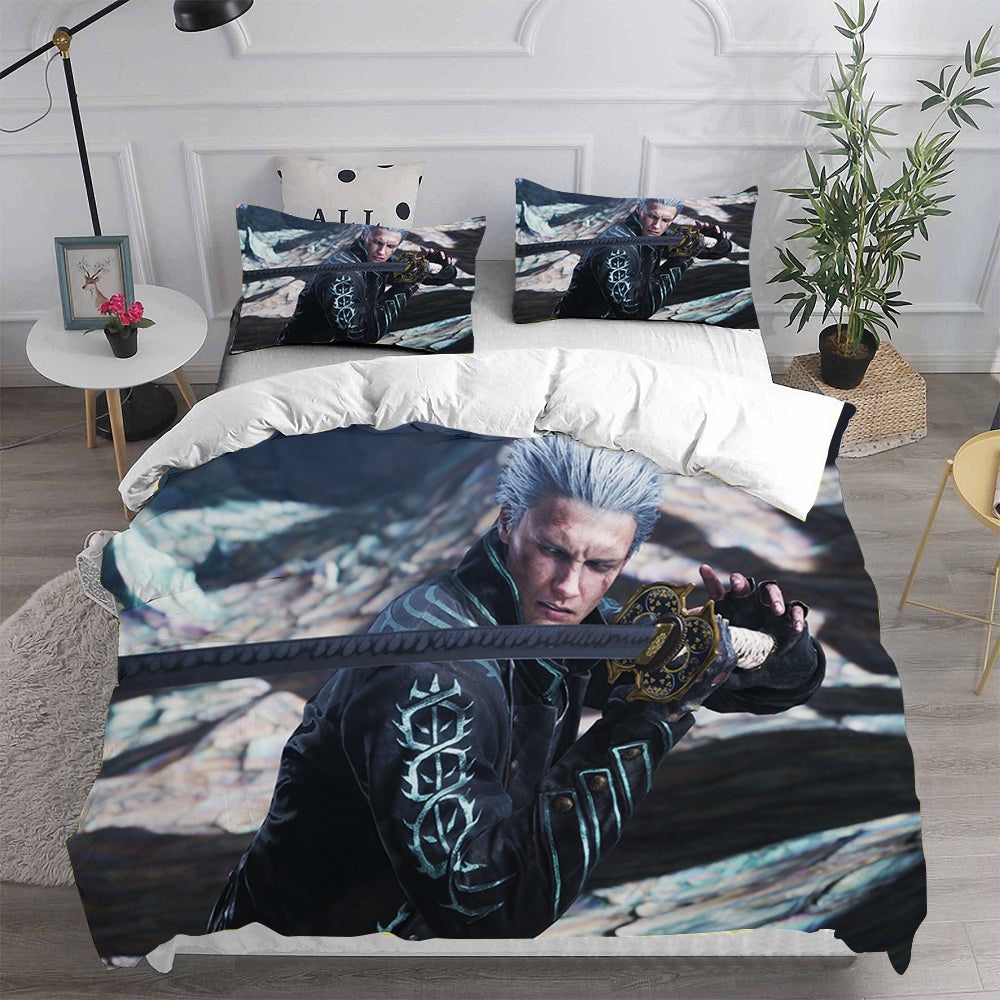Devil May Cry Bedding Sets Duvet Cover, Flatsheet, Pillowcase For Your Lover