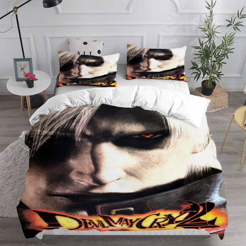 Devil May Cry Bedding Sets Duvet Cover, Flatsheet, Pillowcases For Every Bedroom