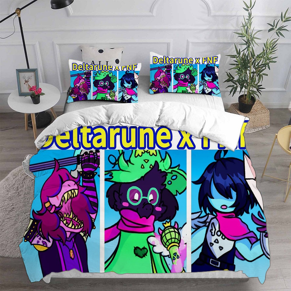 Deltarune Bedding Sets Gift For Christmas, Thanksgiving, Halloween
