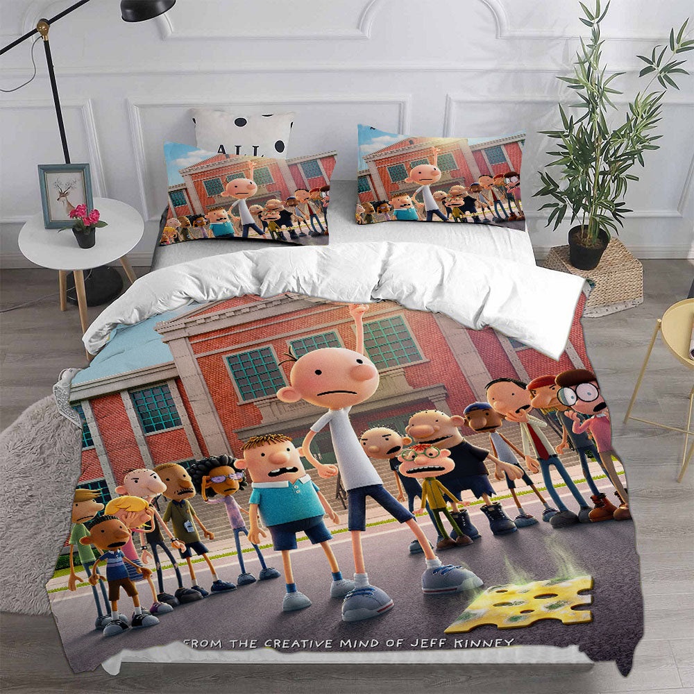 Diary of a Wimpy Kid Bedding Sets Duvet Cover, Flatsheet, Pillowcases For Every Bedroom