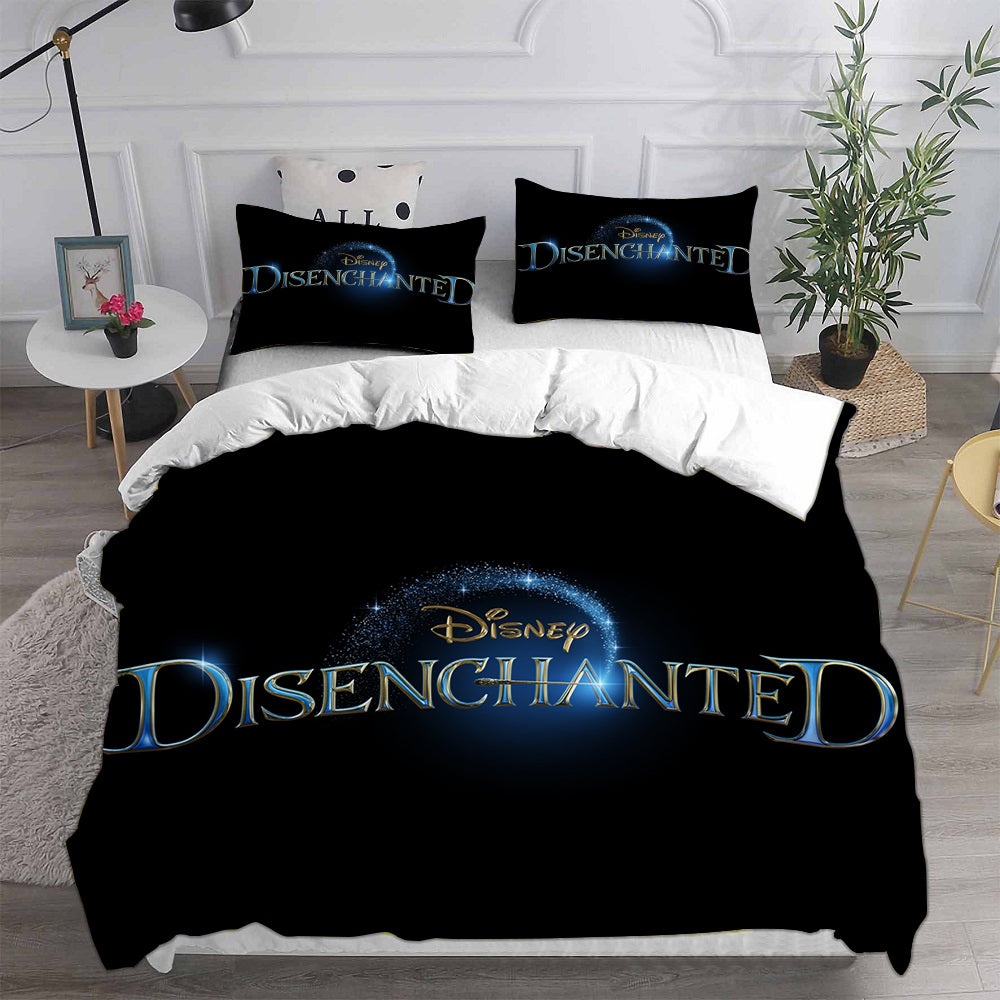 Disenchanted Bedding Sets Gifts For Family Members On Christmas, Black Friday