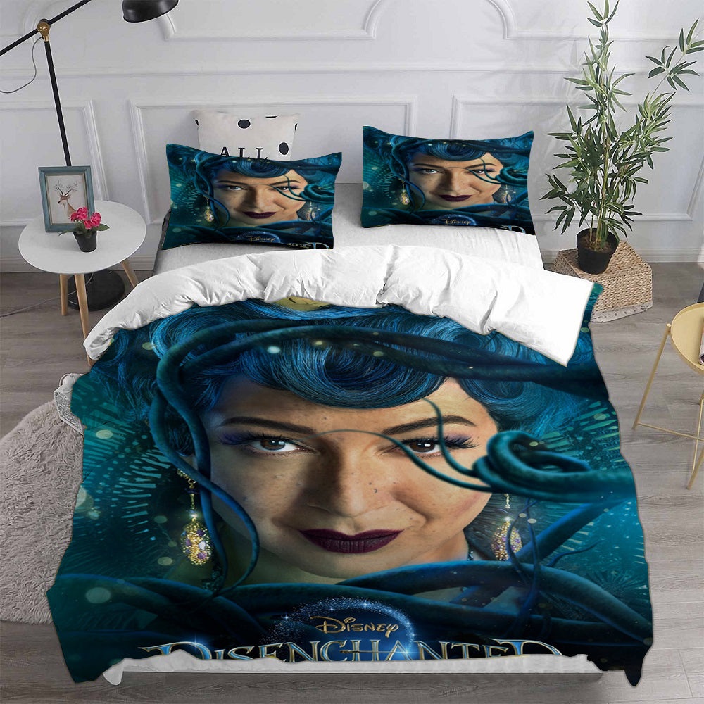 Disenchanted Bedding Sets Gift For Halloween, Thanksgiving, Christmas