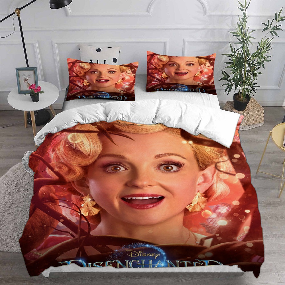 Disenchanted Bedding Sets Gift For Christmas, Thanksgiving, Halloween