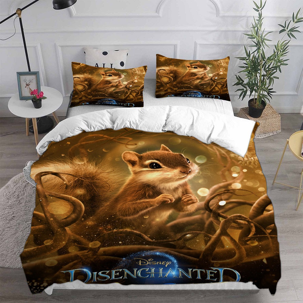 Disenchanted Bedding Sets Duvet Cover, Flatsheet, Pillowcases Perfect Gift For Fans