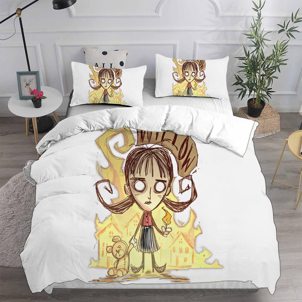 Dont Starve Bedding Sets Duvet Cover, Flatsheet, Pillowcase For Your Lover