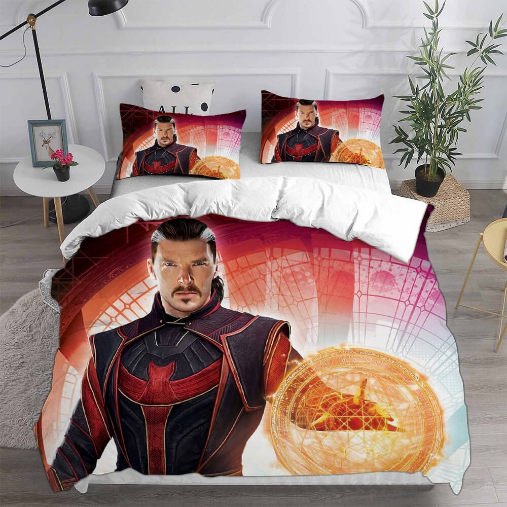 Doctor Strange In The Multiverse of Madness Bedding Sets Gift For Halloween, Thanksgiving, Christmas
