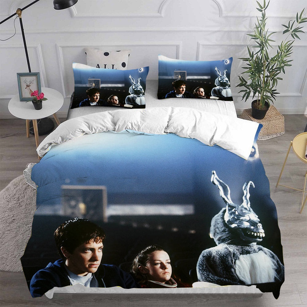 Donnie Darko Bedding Sets Gift For Birthday, Halloween, Christmas, Thanksgiving