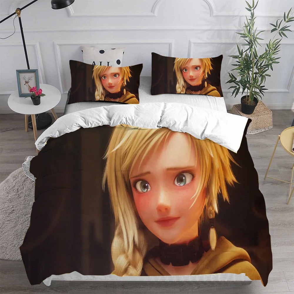 Dragon Quest: Your Story Bedding Sets Duvet Cover, Flatsheet, Pillowcases Perfect Gift For Fans