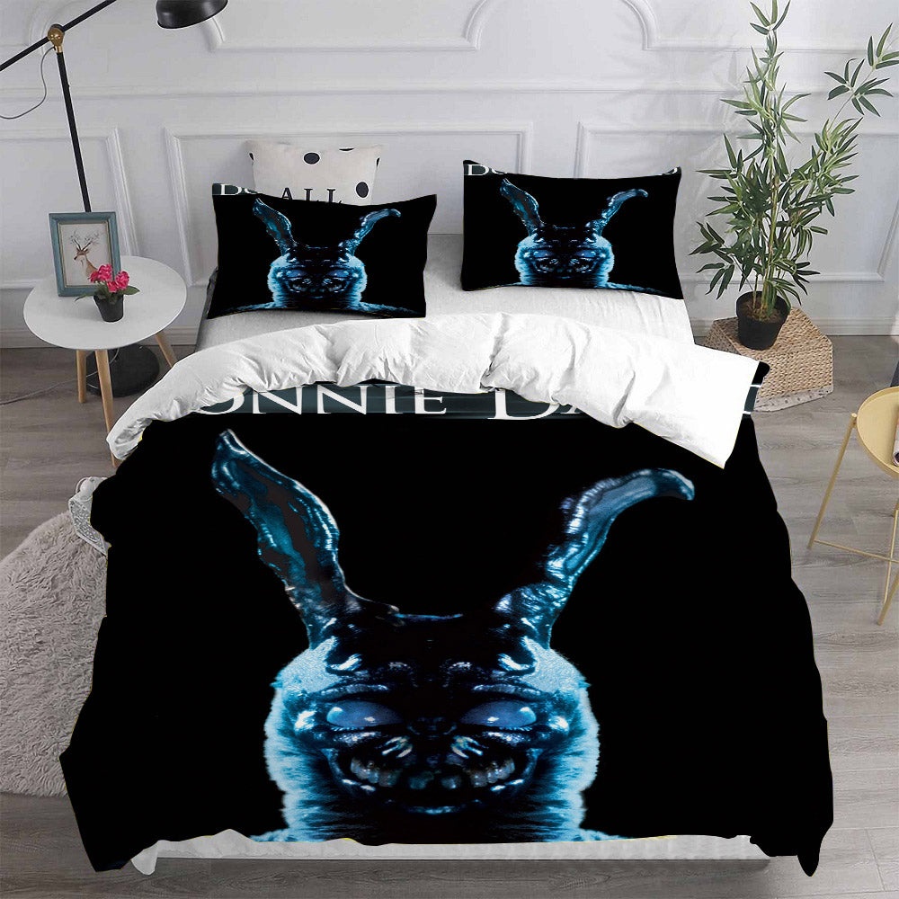 Donnie Darko Bedding Sets Gift For Halloween, Thanksgiving, Christmas