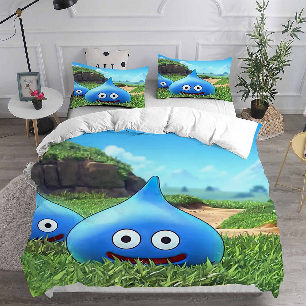 Dragon Quest: Your Story Bedding Sets Gift For Christmas, Halloween, Black Friday