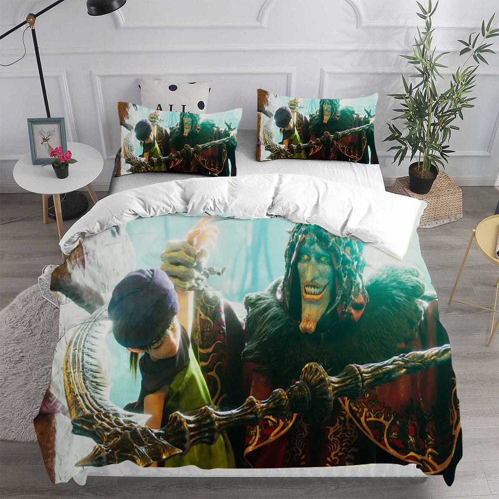 Dragon Quest: Your Story Bedding Sets Duvet Cover, Flatsheet, Pillowcase For Your Lover
