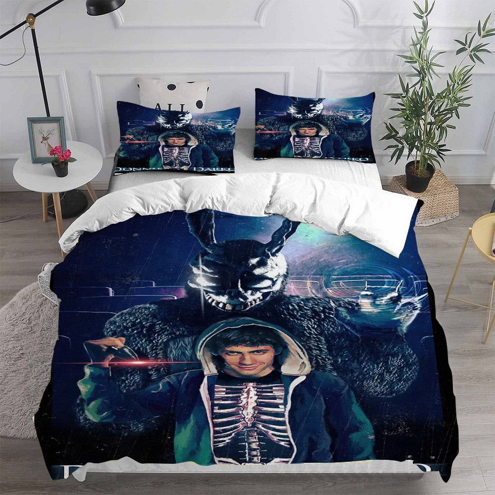 Donnie Darko Decorative Bedding Sets For Fan, Halloween, Christmas, Thanksgiving