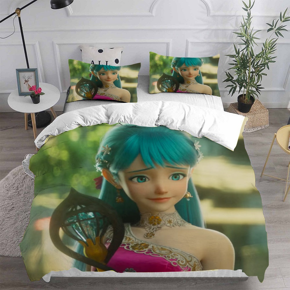 Dragon Quest: Your Story Decorative Bedding Sets For Fan, Halloween, Christmas, Thanksgiving