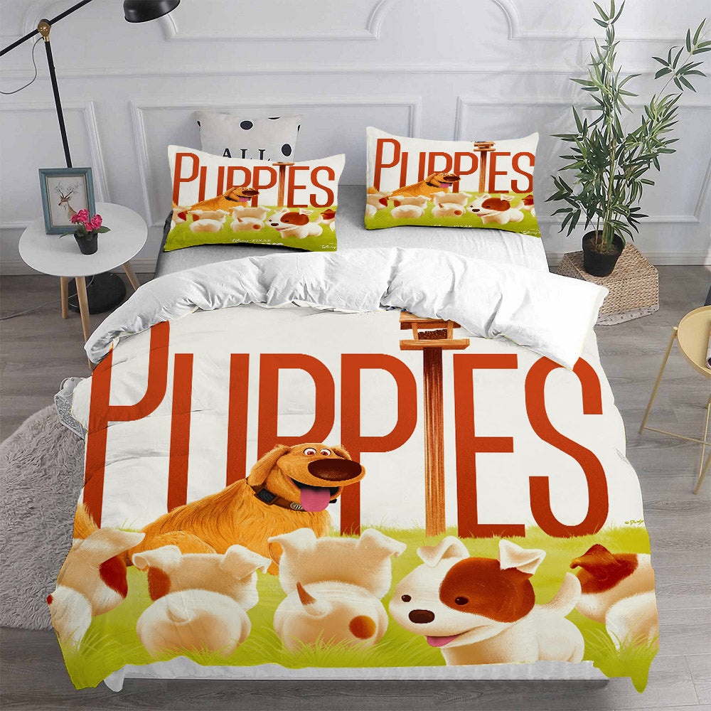 Dug Days Bedding Sets Duvet Cover, Flatsheet, Pillowcases Perfect Gift For Fans
