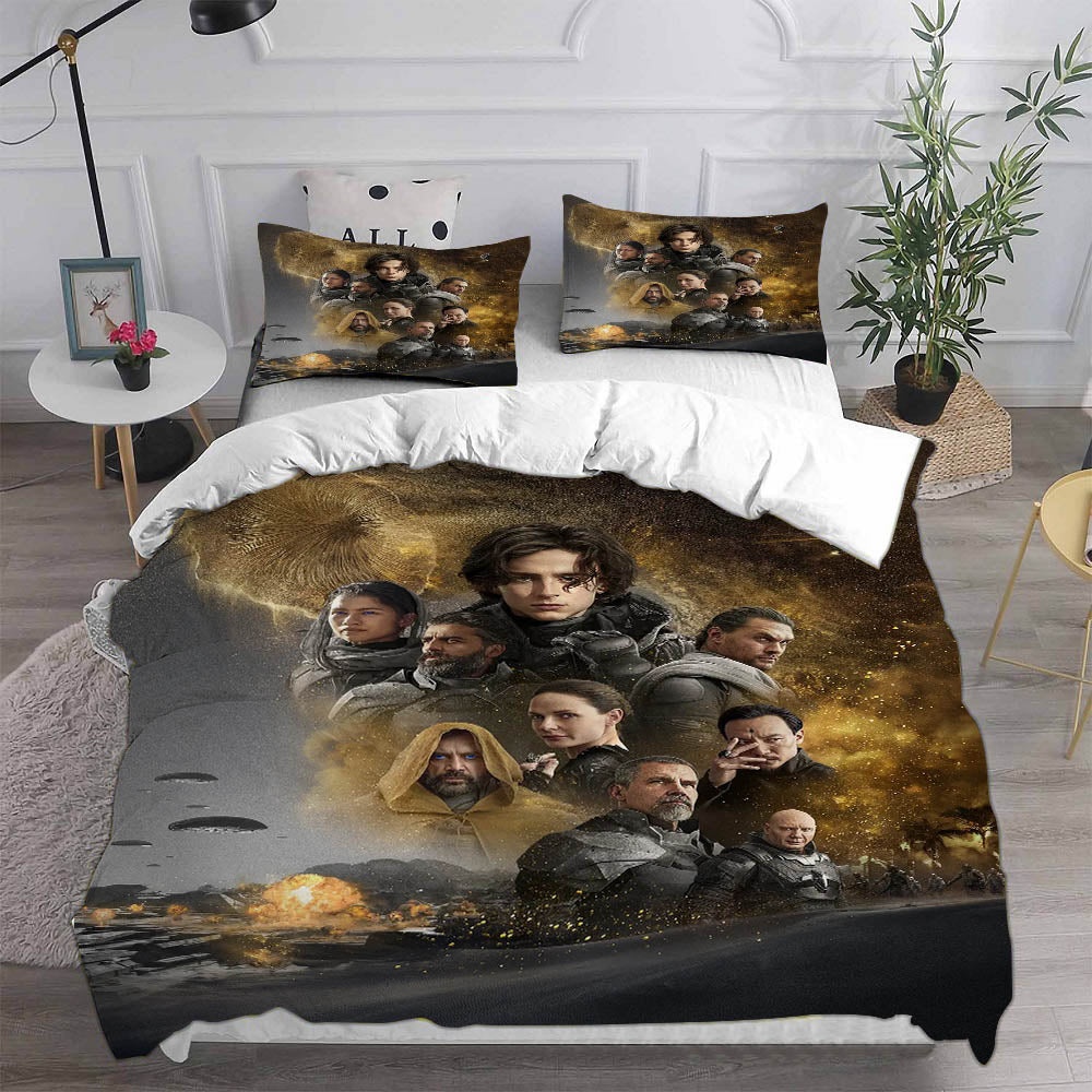 Dune Bedding Sets Duvet Cover, Flatsheet, Pillowcase For Your Lover