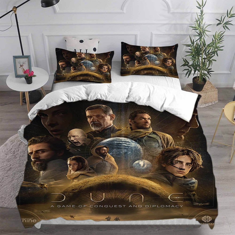 Dune Bedding Sets Gift For Fathers Day, Halloween, Christmas