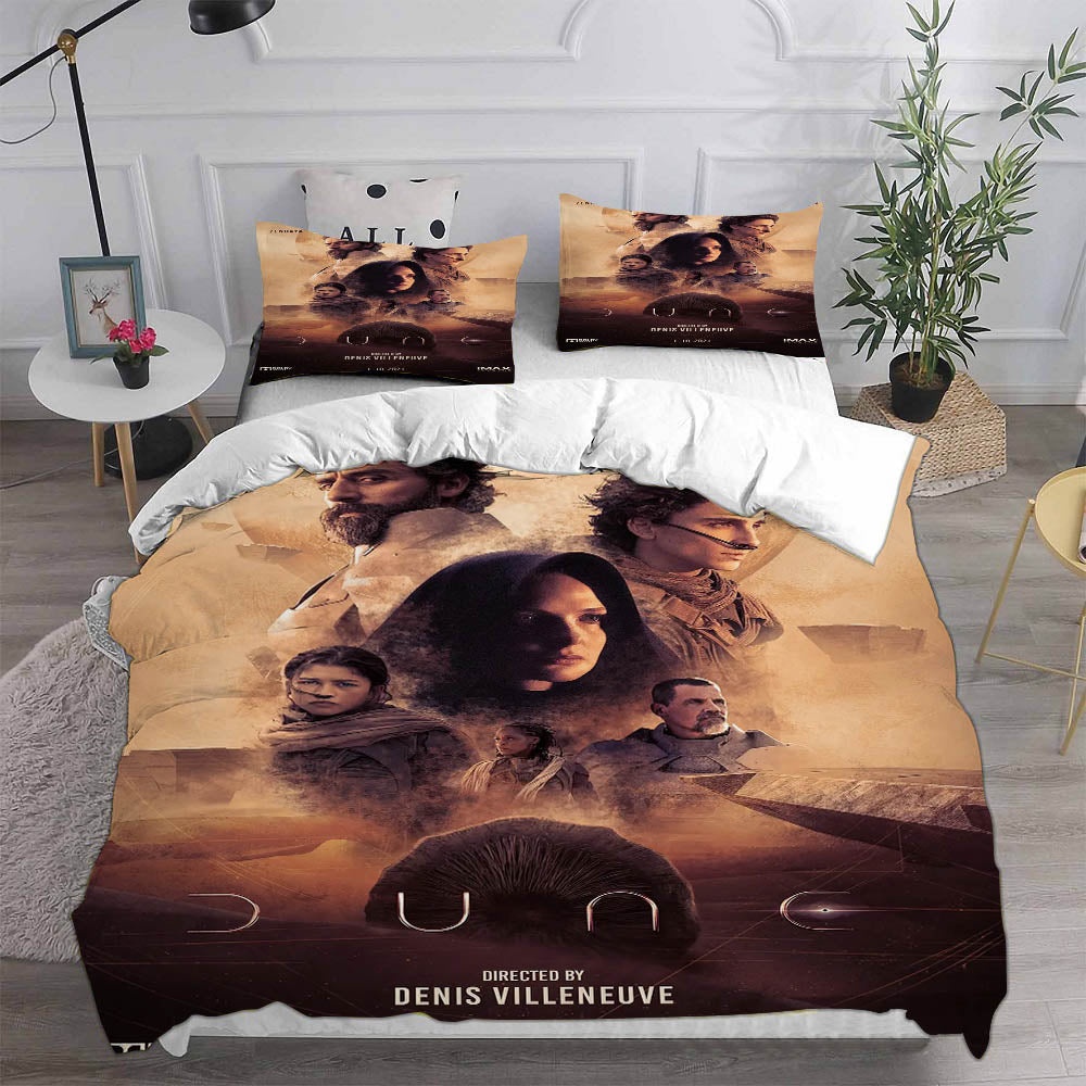 Dune Decorative Bedding Sets For Fan, Halloween, Christmas, Thanksgiving