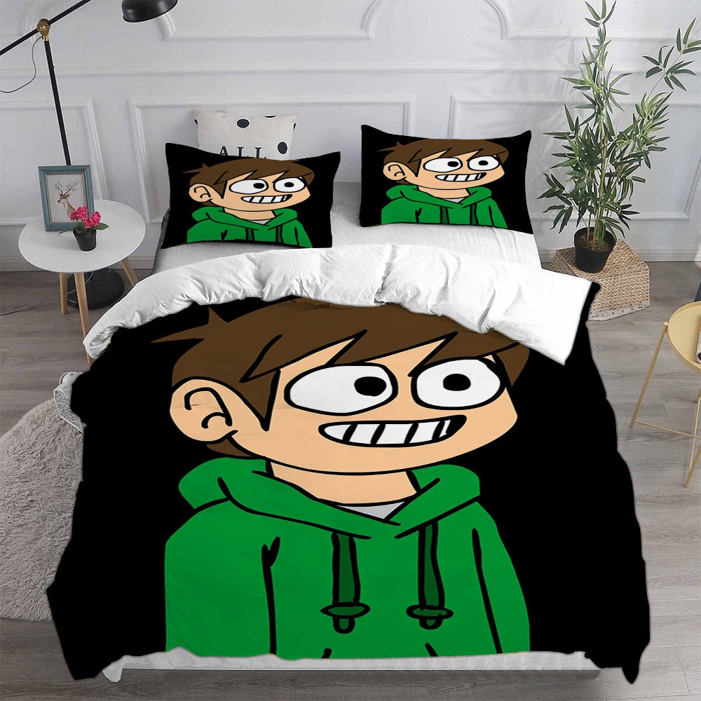 Eddsworld Bedding Sets Gift For Wife, Husband, Besties