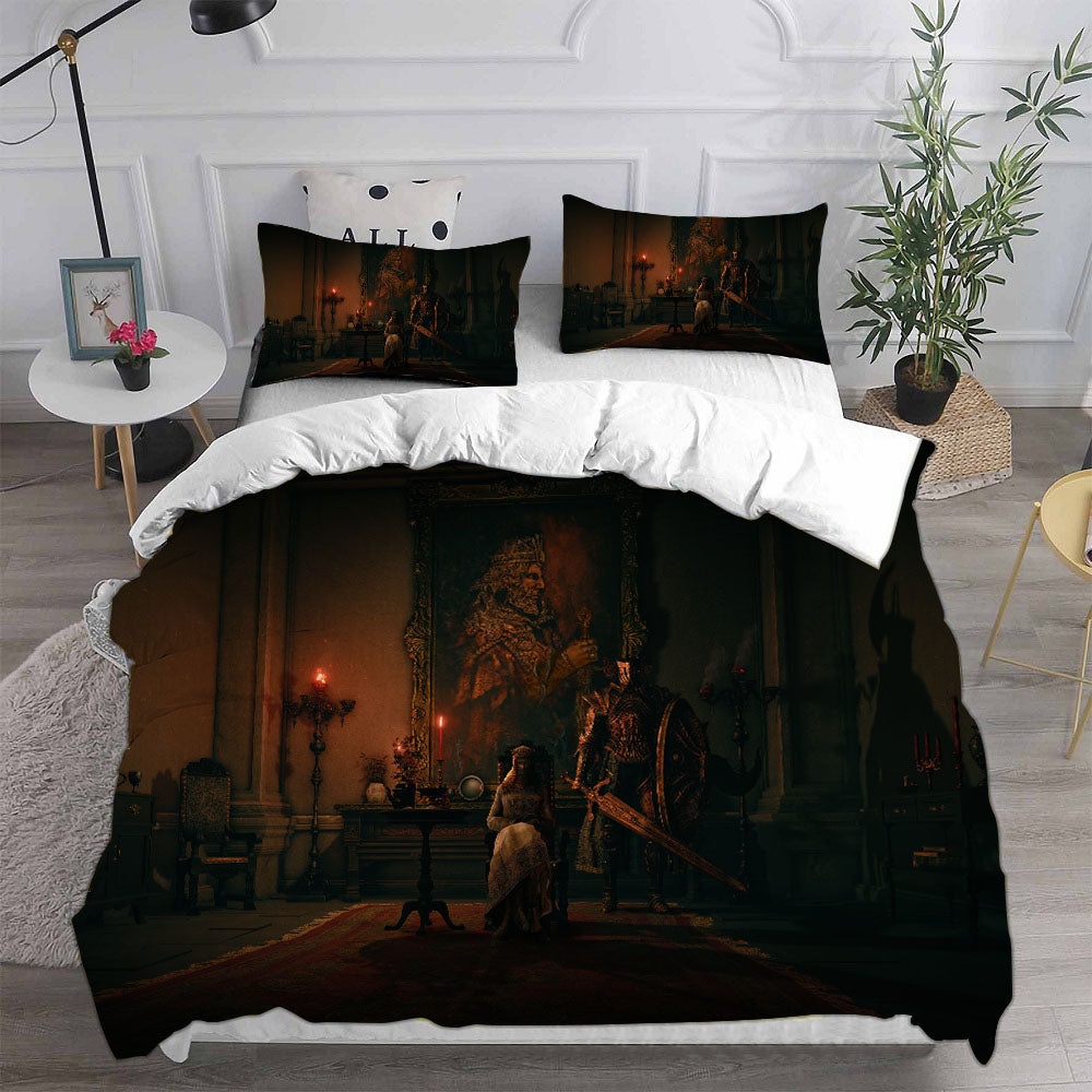 Elden Ring Bedding Sets Gift For Fathers Day, Halloween, Christmas