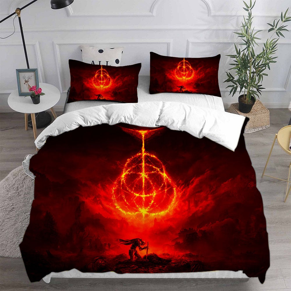 Elden Ring Bedding Sets Duvet Cover, Flatsheet, Pillowcase For Your Lover