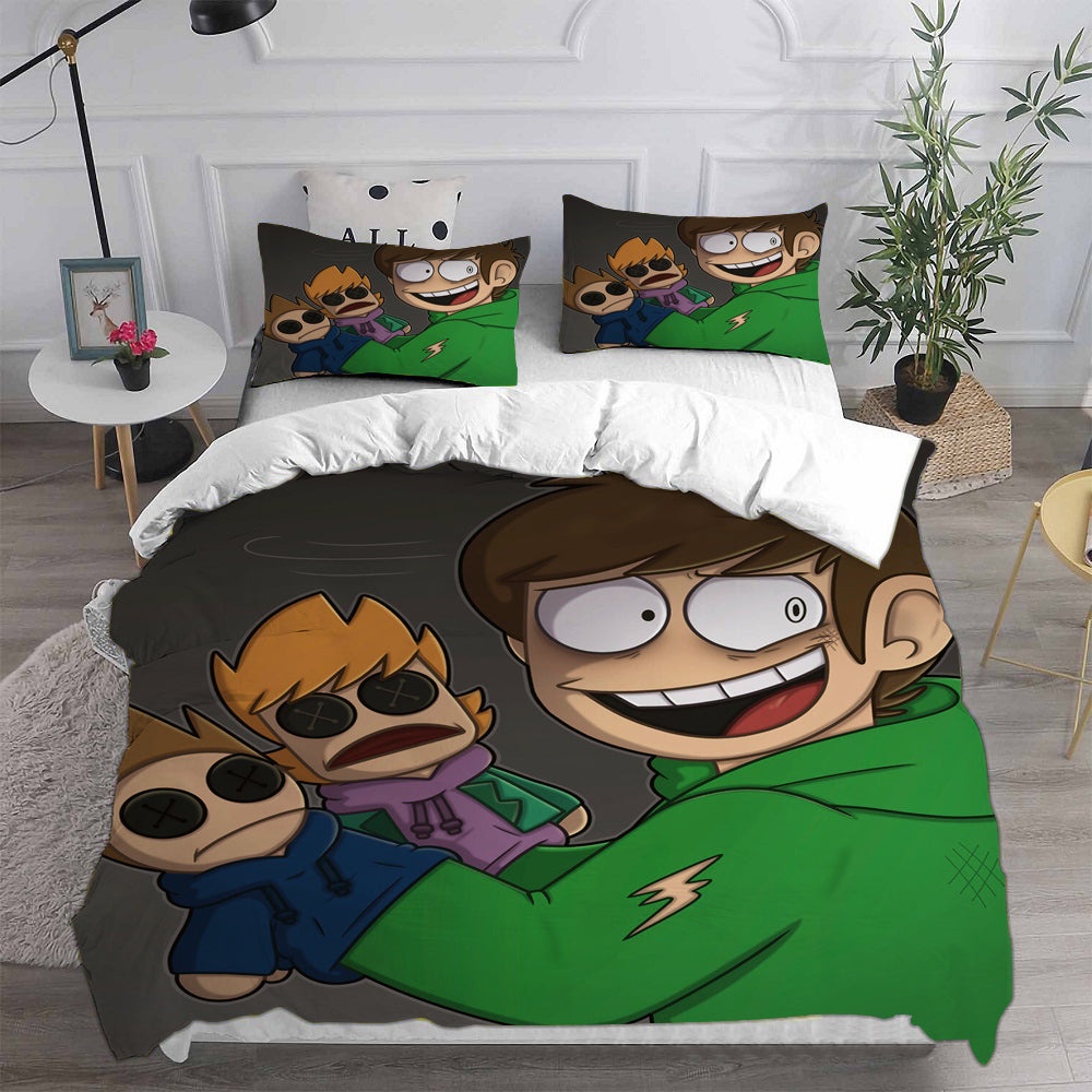 Eddsworld Bedding Sets Gift For Birthday, Halloween, Christmas, Thanksgiving