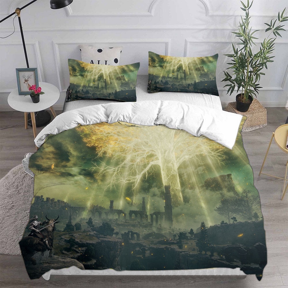 Elden Ring Bedding Sets Duvet Cover, Flatsheet, Pillowcases For Every Bedroom