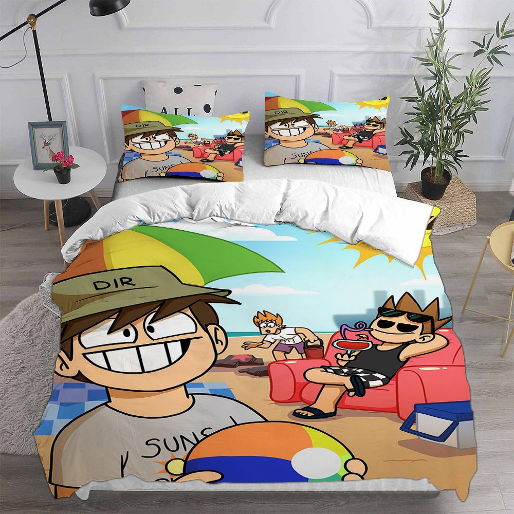 Eddsworld Bedding Sets Gift For Fathers Day, Halloween, Christmas