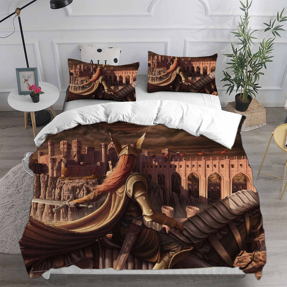 Elden Ring Bedding Sets Gift For Christmas, Birthday, Thanksgiving