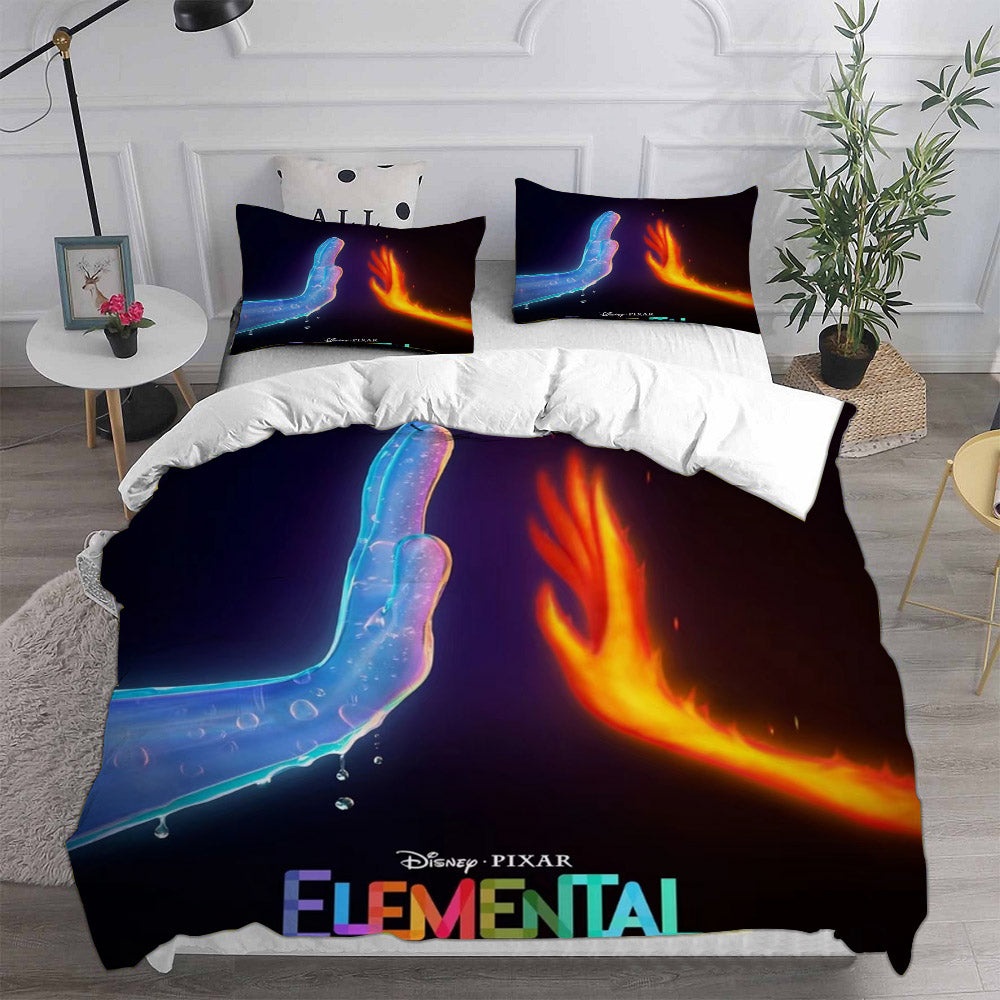 Elemental Decorative Bedding Sets For Fan, Halloween, Christmas, Thanksgiving
