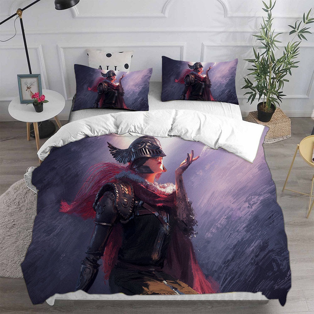 Elden Ring Decorative Bedding Sets For Fan, Halloween, Christmas, Thanksgiving