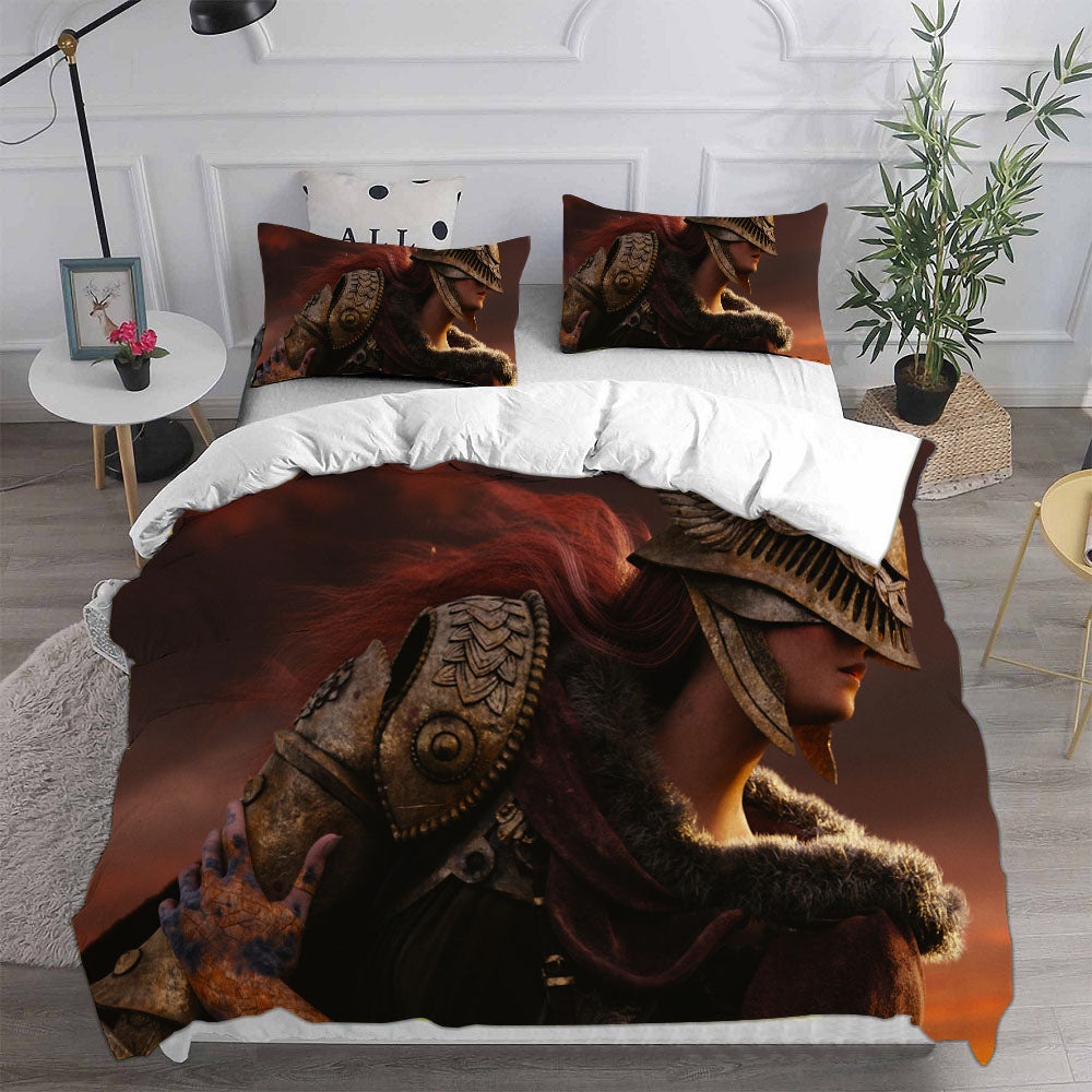 Elden Ring Bedding Sets Gift For Wife, Husband, Besties