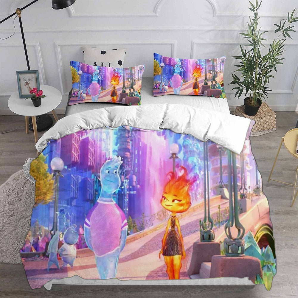 Elemental Bedding Sets Duvet Cover, Flatsheet, Pillowcase For Your Lover