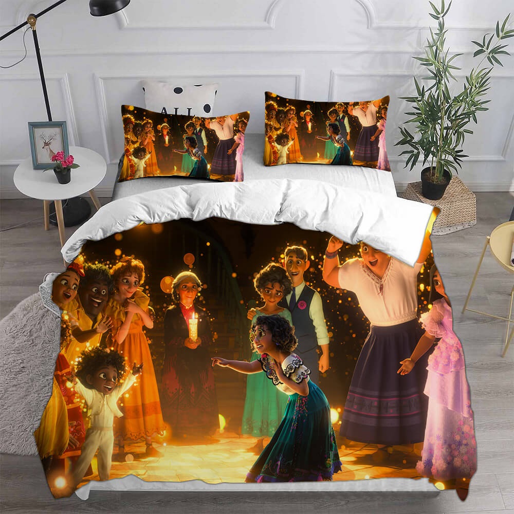 Encanto Mirabel Bedding Sets Gift For Halloween, Thanksgiving, Christmas