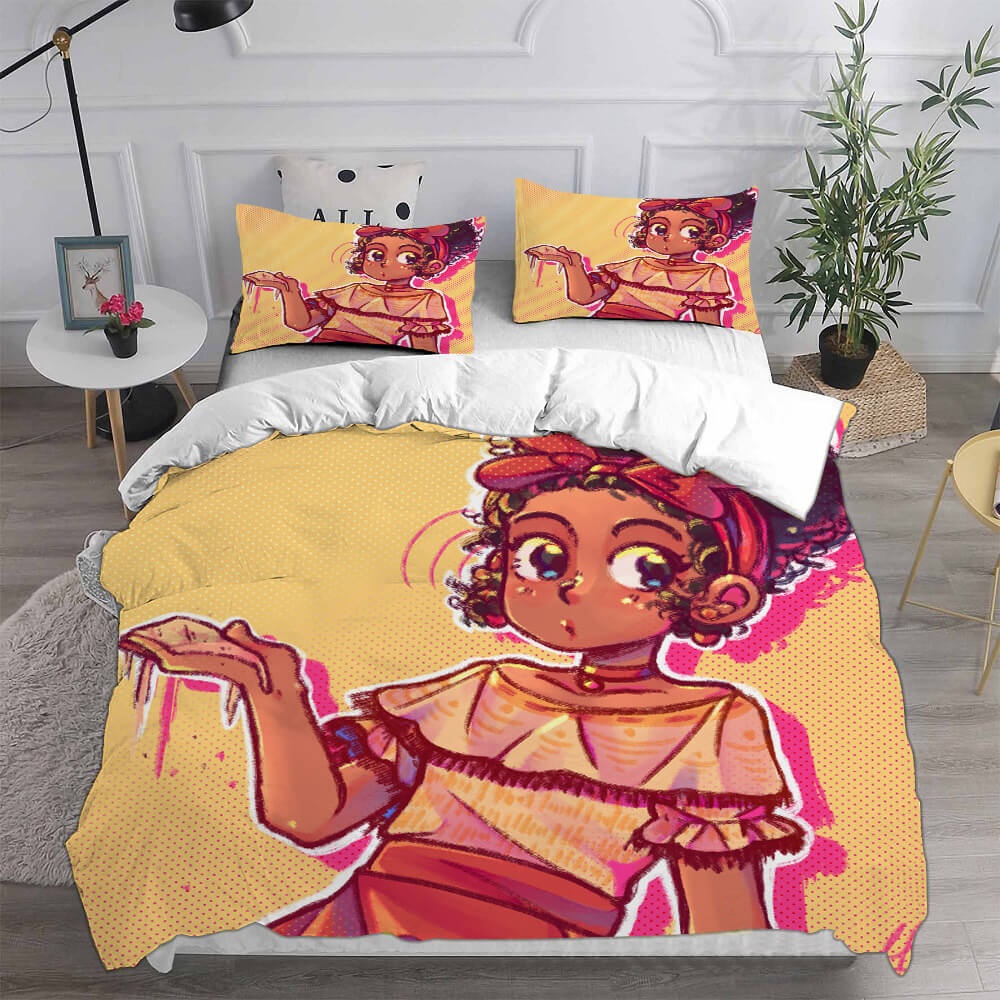 Encanto Mirabel Bedding Sets Gifts For Family Members On Christmas, Black Friday