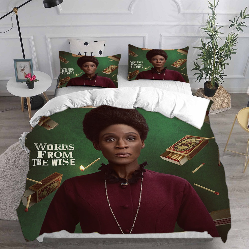 Enola Holmes Bedding Sets Gift For Fathers Day, Halloween, Christmas