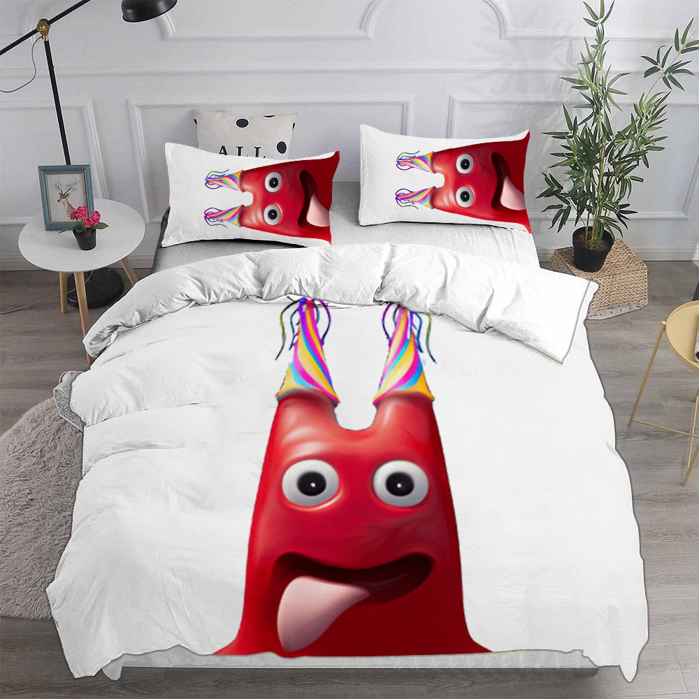 Escape Evil Garten of Ban-ban Bedding Sets Gift For Christmas, Halloween, Black Friday